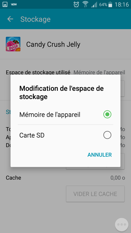 stockage_appli_android