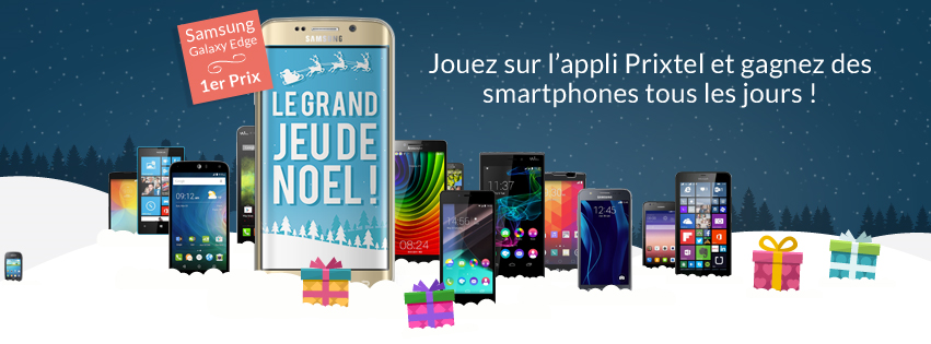 Ho Ho Ho… Prixtel lance son #GrandJeuDeNoël et fait gagner un smartphone par jour via son appli ! Ho Ho Ho… Prixtel lance son #GrandJeuDeNoël et fait gagner un smartphone par jour via son appli !