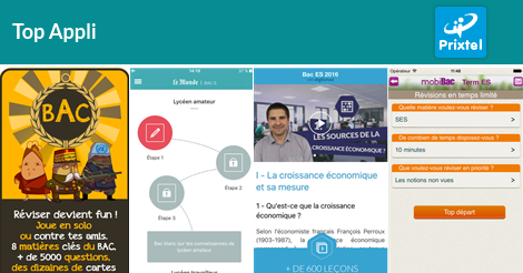 Les meilleures applications mobiles pour réussir le Bac Les meilleures applications mobiles pour réussir le Bac