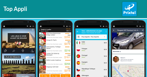 Applications mobiles – Organisez vos vacances sur votre smartphone ! Applications mobiles – Organisez vos vacances sur votre smartphone !
