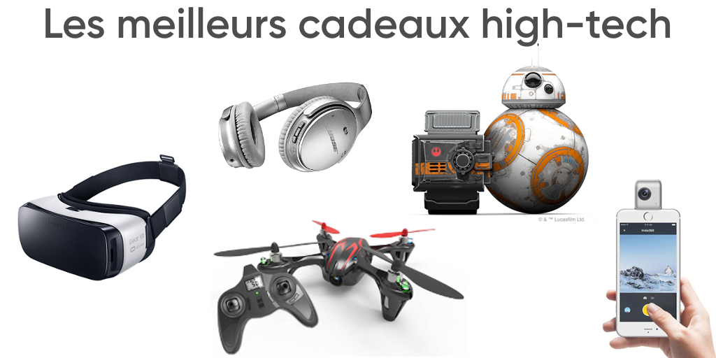 Les 5 cadeaux de Noël high-tech qui vont cartonner Les 5 cadeaux de Noël high-tech qui vont cartonner