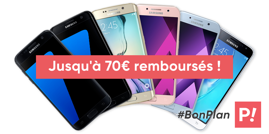 5 bons plans pour s’offrir un smartphone Samsung à moindre coût ! 5 bons plans pour s’offrir un smartphone Samsung à moindre coût !