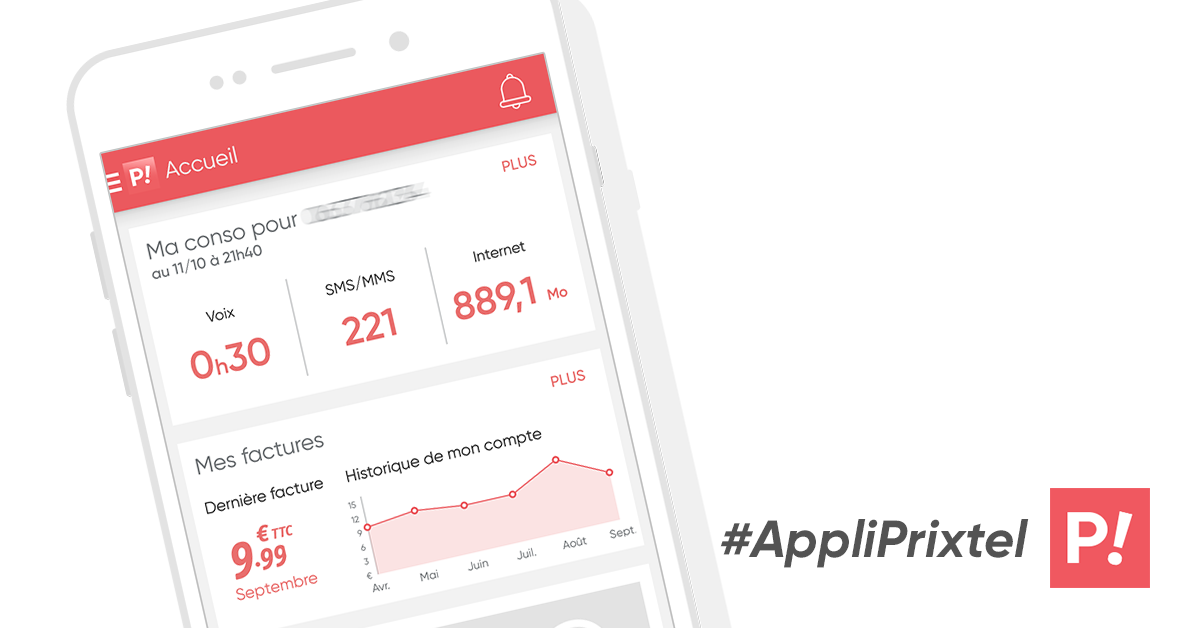 Découvrez l’application mobile Prixtel !
