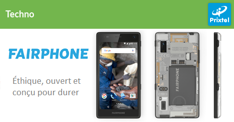 Le FairPhone, un smartphone éco-responsable