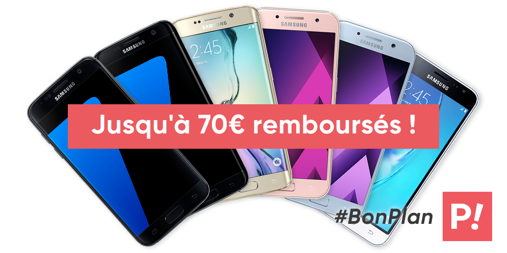 5 bons plans pour s’offrir un smartphone Samsung à moindre coût !