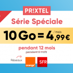 Prixtel booste le forfait mobile Série Spéciale et le prolonge sur 12 mois !