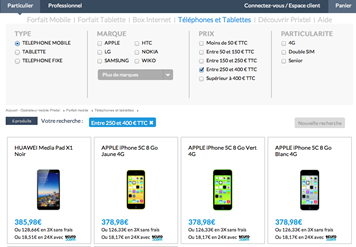 Boutique Téléphones Prixtel