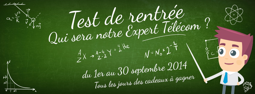 Test de rentrée Prixtel