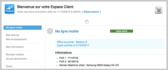 Espace Client