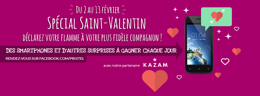 Jeu Saint Valentin