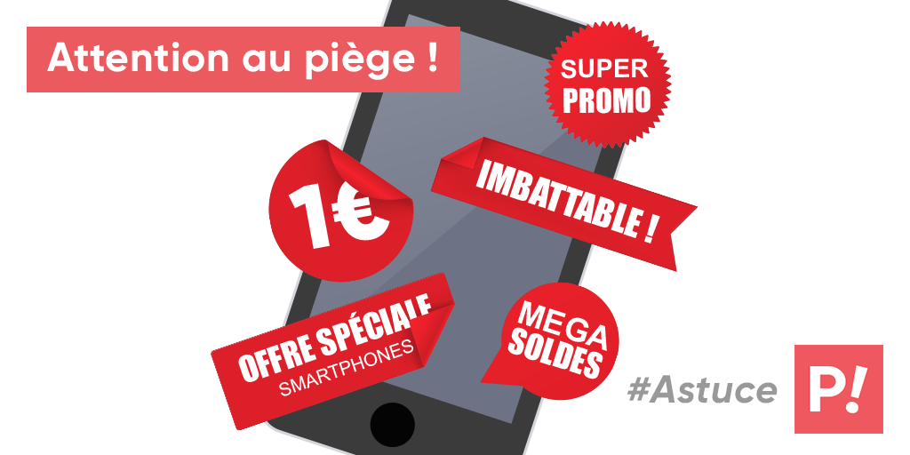 Téléphones et smartphones à 1 € : ne tombez pas dans le piège !