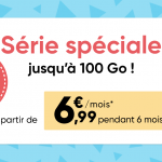 Toujours plus d’Internet mobile au prix le plus juste : un forfait en édition limitée avec 100 Go !